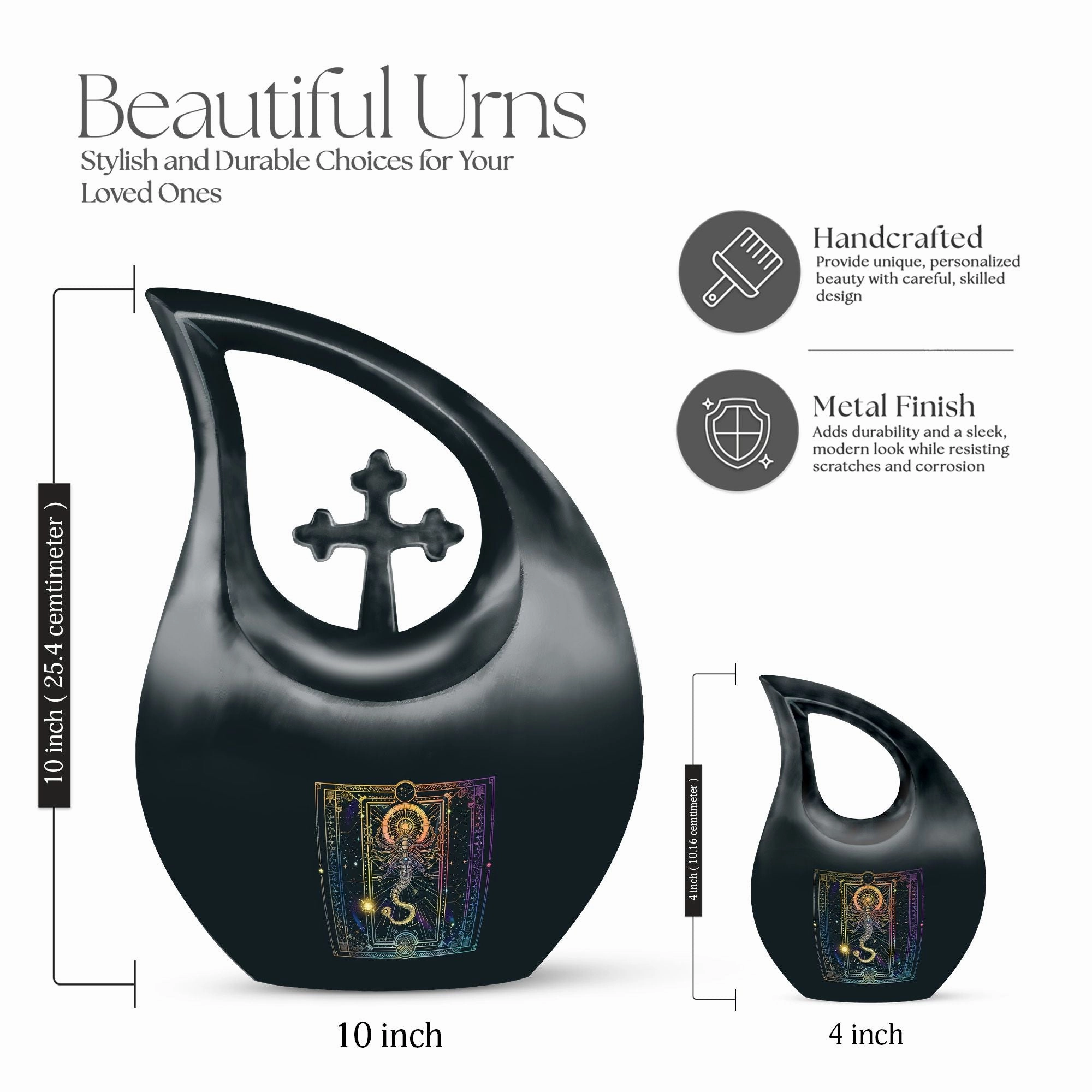Zodiac Starlight Mini Urn - A Peaceful Comfort for Memorial