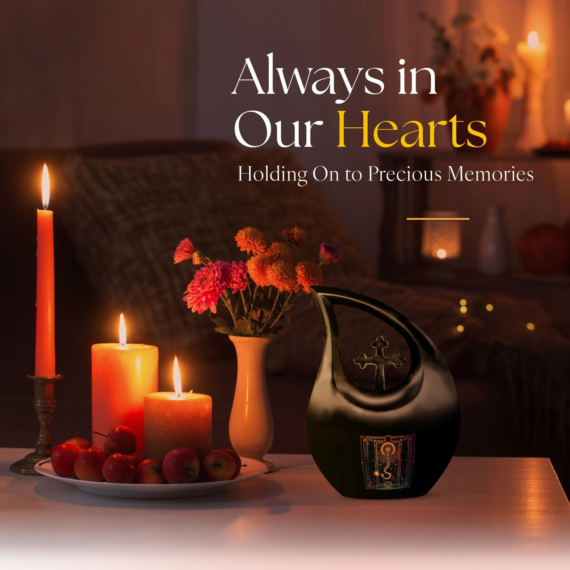 Zodiac Starlight Mini Urn - A Peaceful Comfort for Memorial